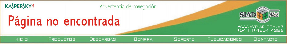 No se ha podido encontrar la p&aacute;gina solicitada